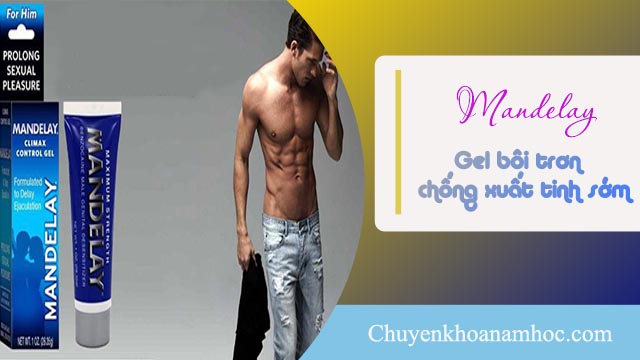 Madelay - Gel bôi chống xuất tinh sớm