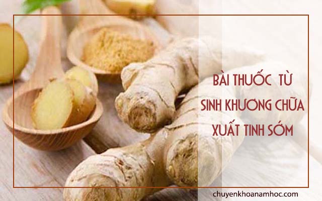 bài thuốc bắc chữa xuất tinh sớm