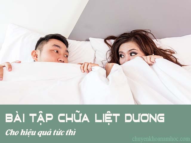 Bài tập chữa bệnh liệt dương