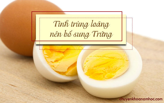 Tinh trùng bị loãng nên ăn gì cải thiện