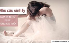 nhu cầu sinh lý của phụ nữ