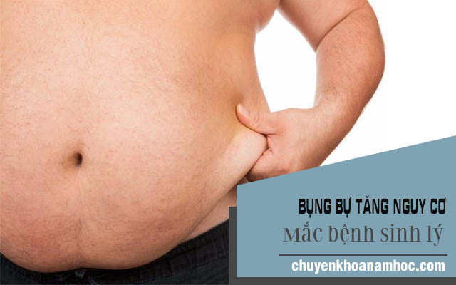 Bụng bự gây ra những ảnh hưởng đến sức khỏe và sinh lý của nam giới