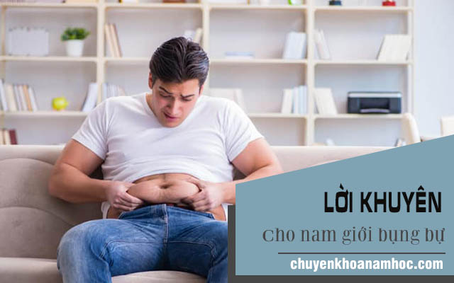 Lời khuyên dành cho nam giới bụng bự