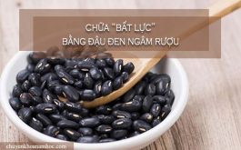 chữa bất lực bằng đậu đen ngâm rượu