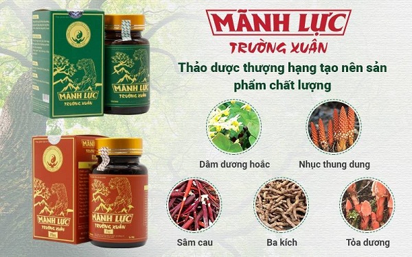 Thảo dược Đông y tăng cường sinh lý nam