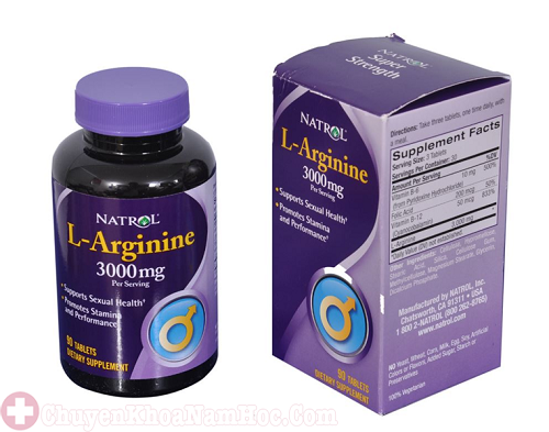 L-arginine chữa rối loạn cương dương