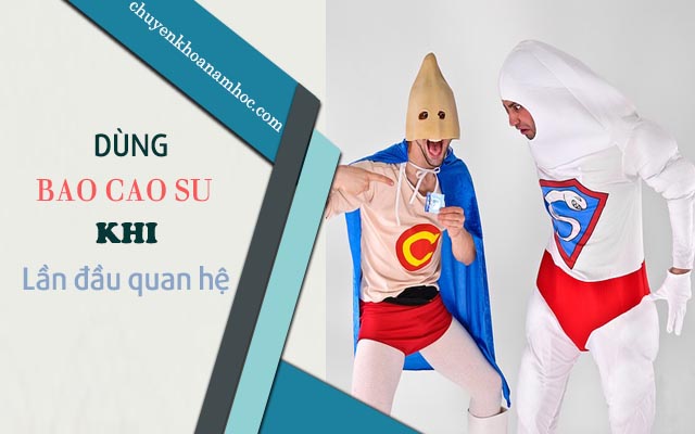 Dùng bao cao su khi quan hệ