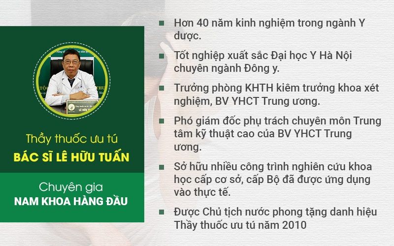 Bác sĩ chữa rối loạn cương dương uy tín