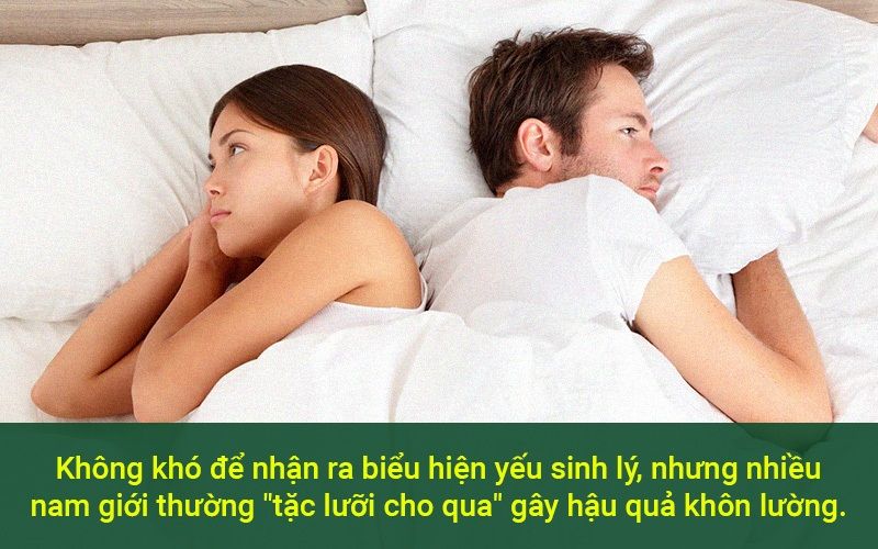 Triệu chứng yếu sinh lý