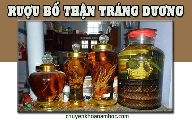 rượu bổ thận tráng dương