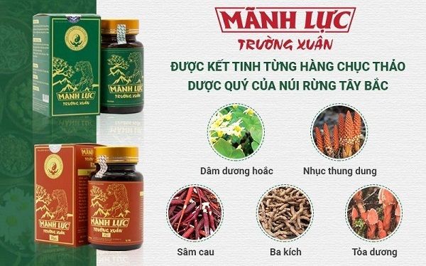 Mãnh lực Trường xuân tăng cường sinh lý