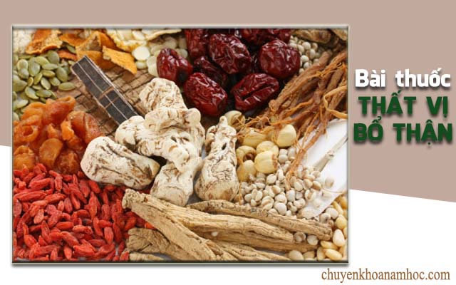 bài thuốc bổ thận sinh tinh