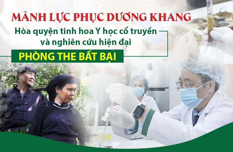 Bài thuốc Mãnh lực Phục dương khang giải pháp tăng cường sinh lý số 1 