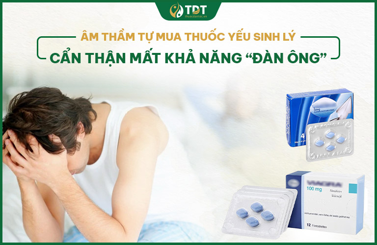 Tự ý mua thuốc cải thiện sinh lý và nguy cơ mất khả năng "đàn ông"