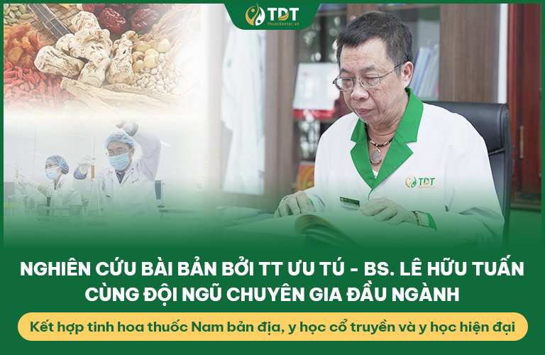 Bài thuốc được nghiên cứu bài bản