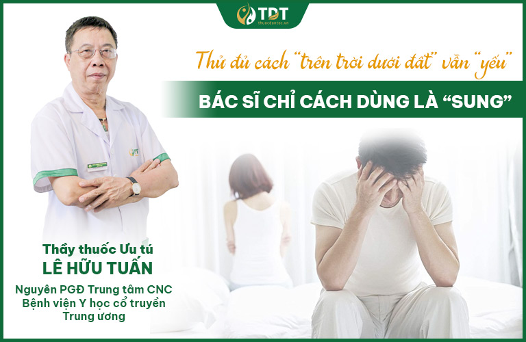 Bác sĩ chỉ cách tăng cường sinh lý nam
