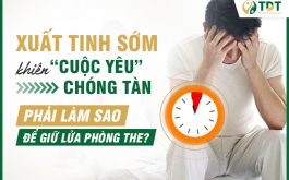 Xuất tinh sớm là vấn đề nhiều người gặp phải