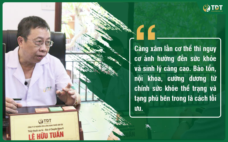 Ưu tiên bồi bổ thể trạng cơ thể