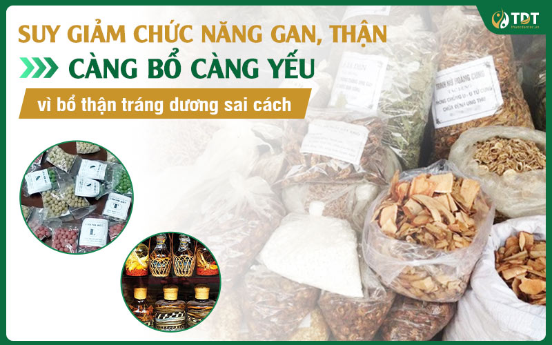 Sử dụng thuốc bổ thận tráng dương sai cách gây hại sức khỏe